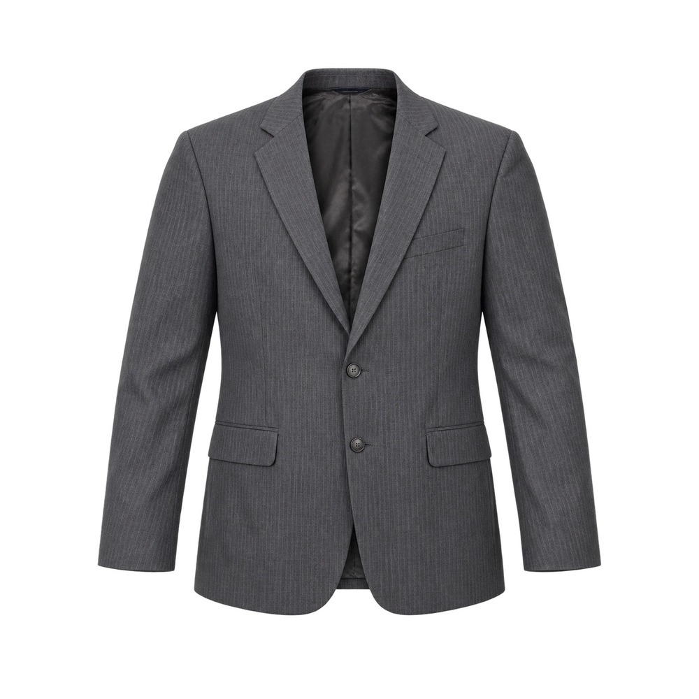 Brooks Brothers 1818 Regent Fit 40S Gray Wool Blend Italian Fabric Blazer